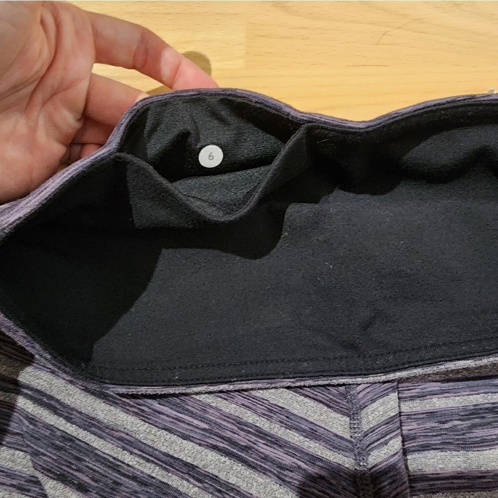 LULULEMON bold stripe wunder under crops - Picture 4 of 4